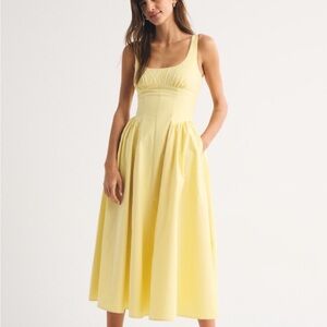 Abercrombie bra-free dylan midi dress